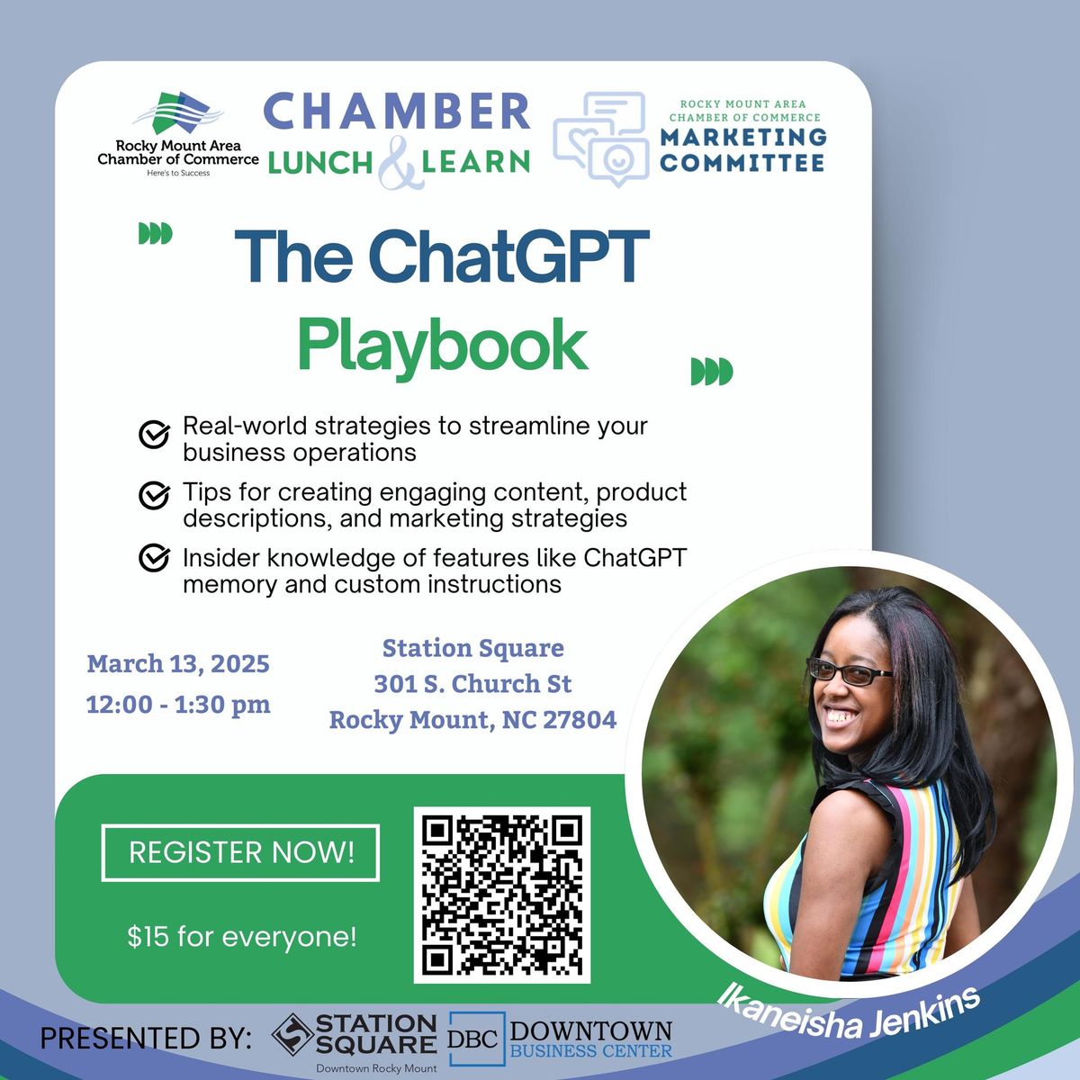 Lunch & Learn - The ChatGPT Playbook