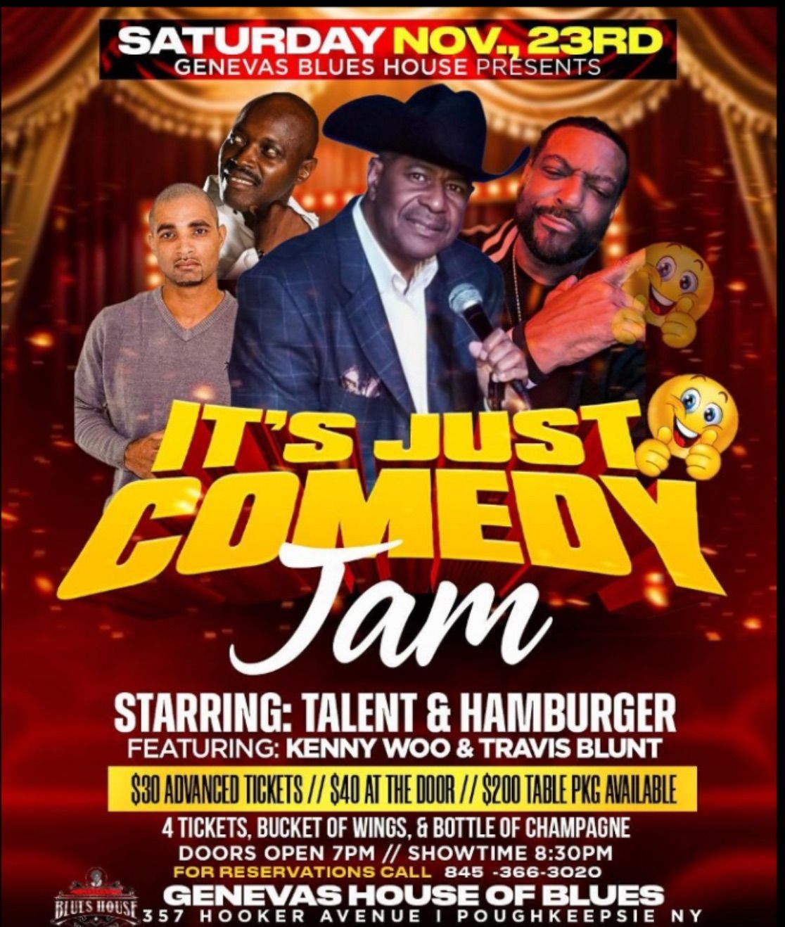 It\u2019s Just Comedy Jam at Genevas 