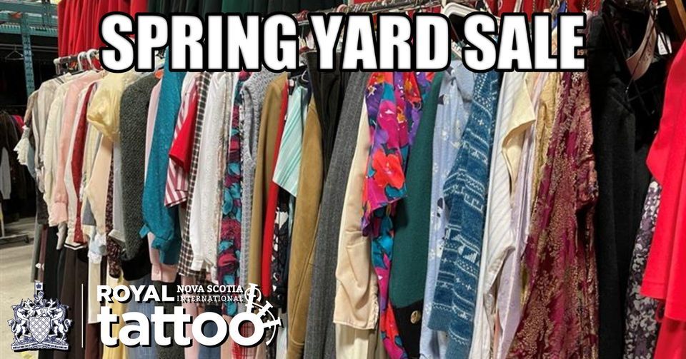 2022 Royal Nova Scotia International Tattoo Spring Yard Sale, Royal