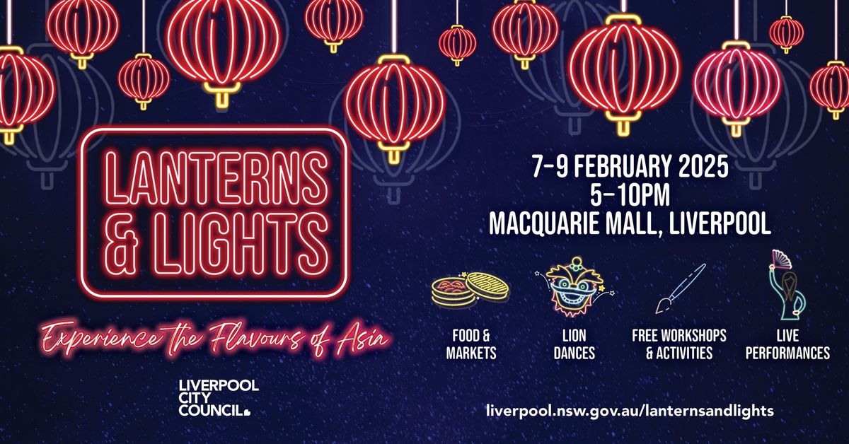 Lanterns and Lights - Experience the flavours of Asia