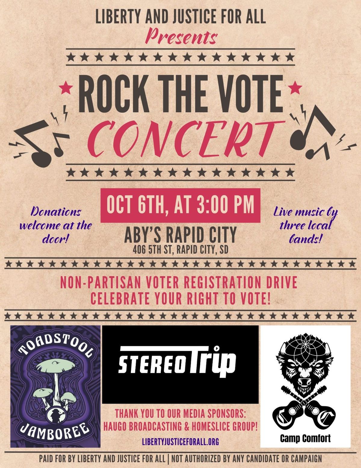 Rock the Vote Concert