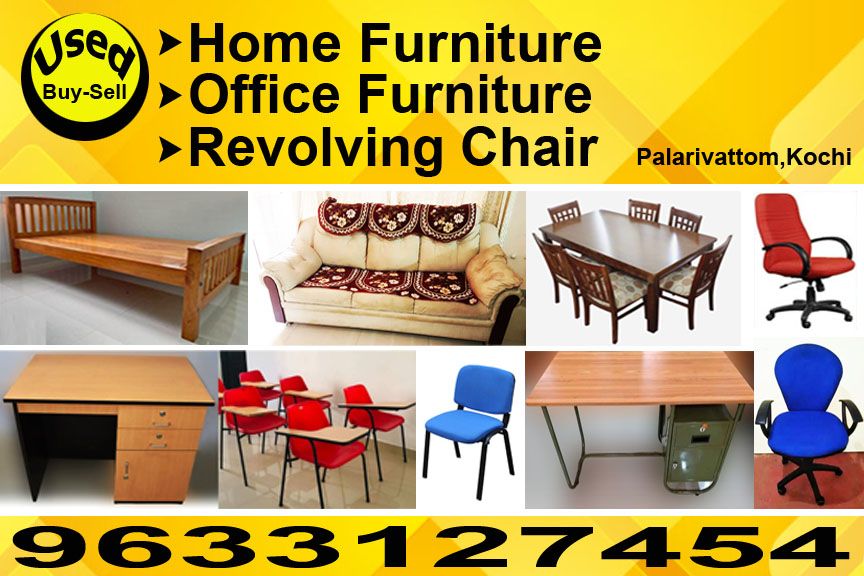 Used Buy-Sell Home Furniture Office Furniture Revolving Chair