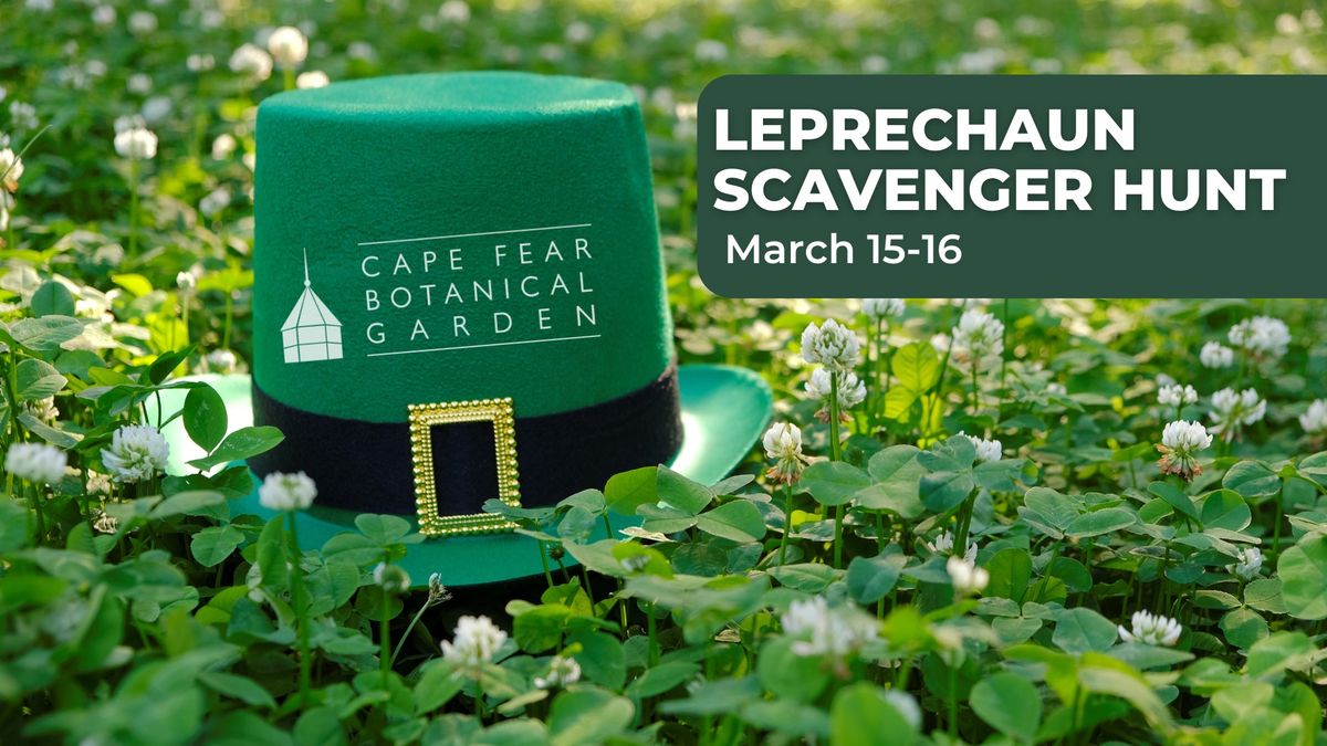 Leprechaun Scavenger Hunt at the Garden (self-guided)