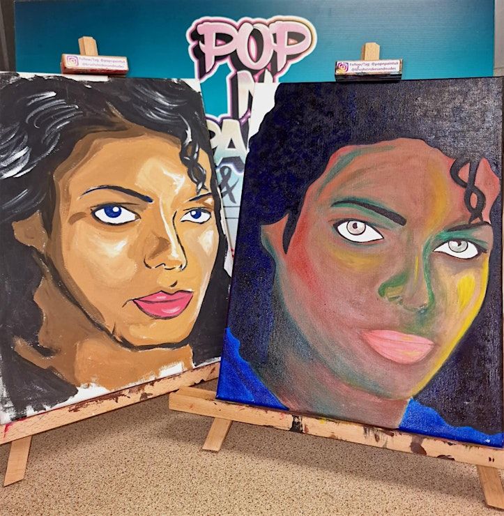 Back to the 90s Sketched Sip & Paint, Boxpark, Shoreditch, London, 22