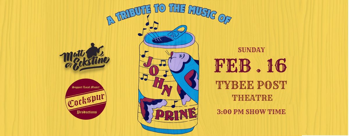 A Tribute To The Music Of John Prine - Tybee Island 