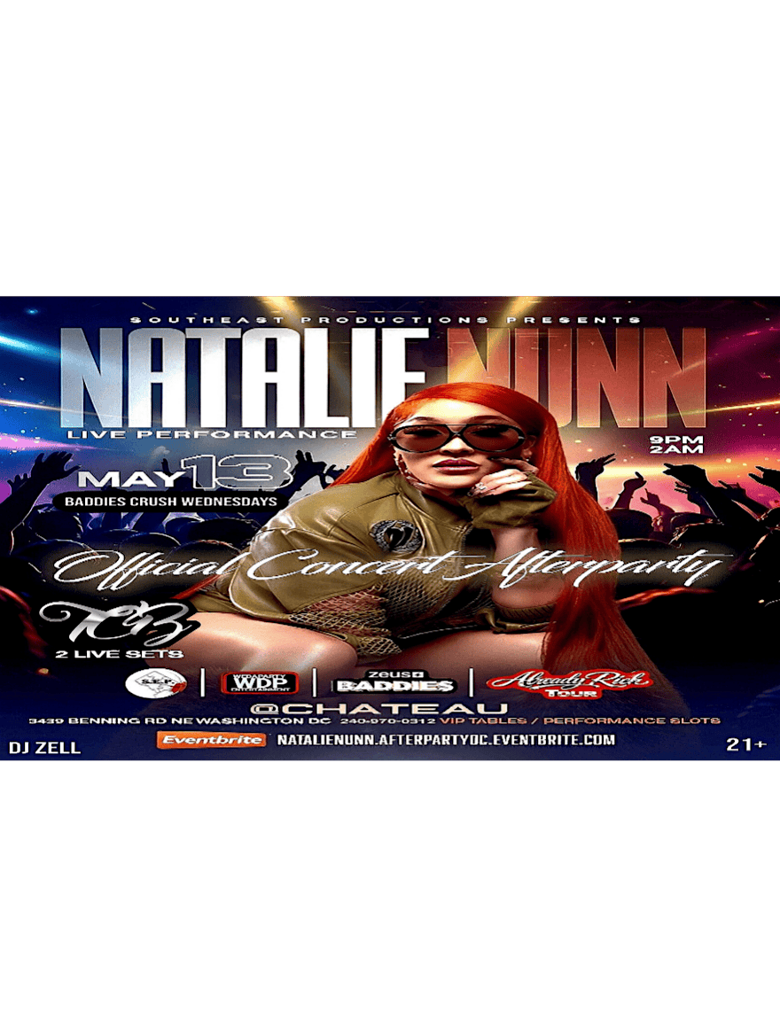 NATALIE NUNN + TCB CONCERT AFTER PARTY LIVE PERFORMANCE