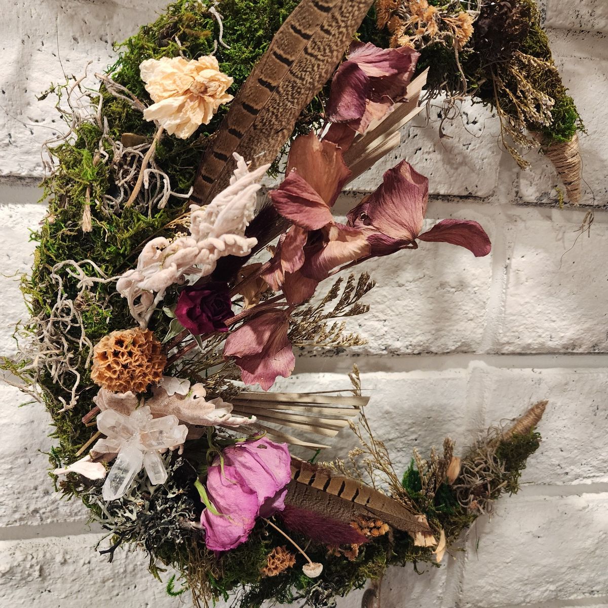 Crescent Moon Wreath Workshop