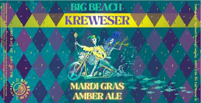 Beer Release: Mardi Gras Kreweser Amber Ale