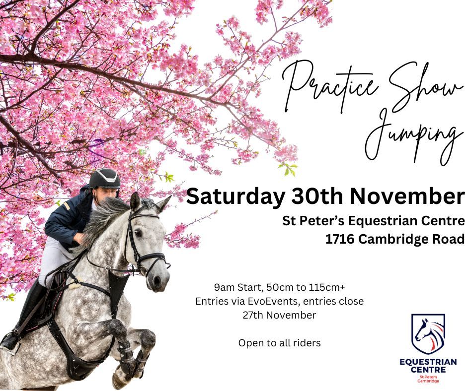 Practice Show Jumping - 30th November