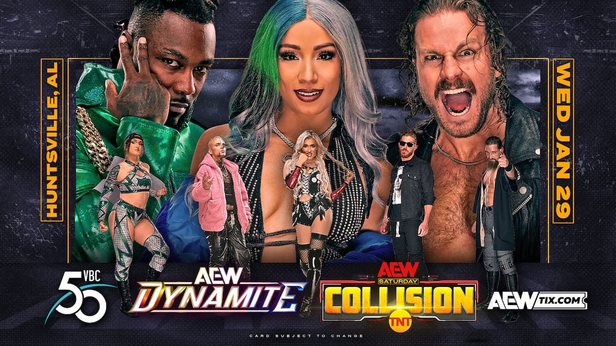 AEW Dynamite and Collision at Propst Arena at the Von Braun Center