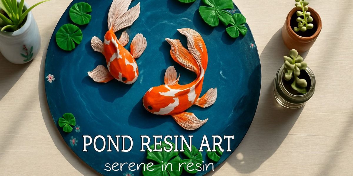 Koi pont resin art
