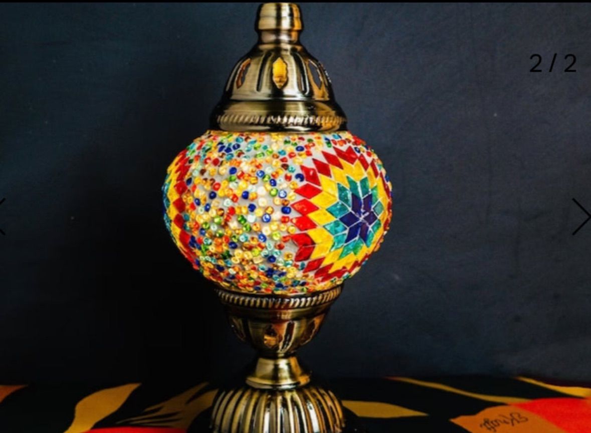 01\/10\/2025 6 pm Turkish Mosaic Lamp