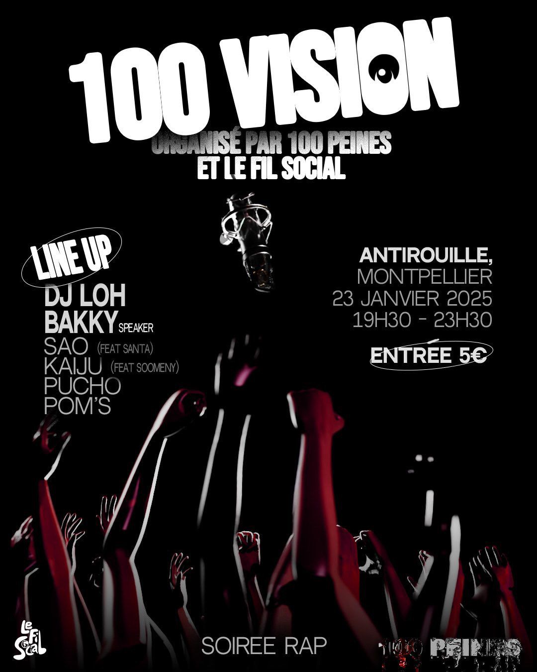 100 VISION x ANTIROUILLE MONTPELLIER