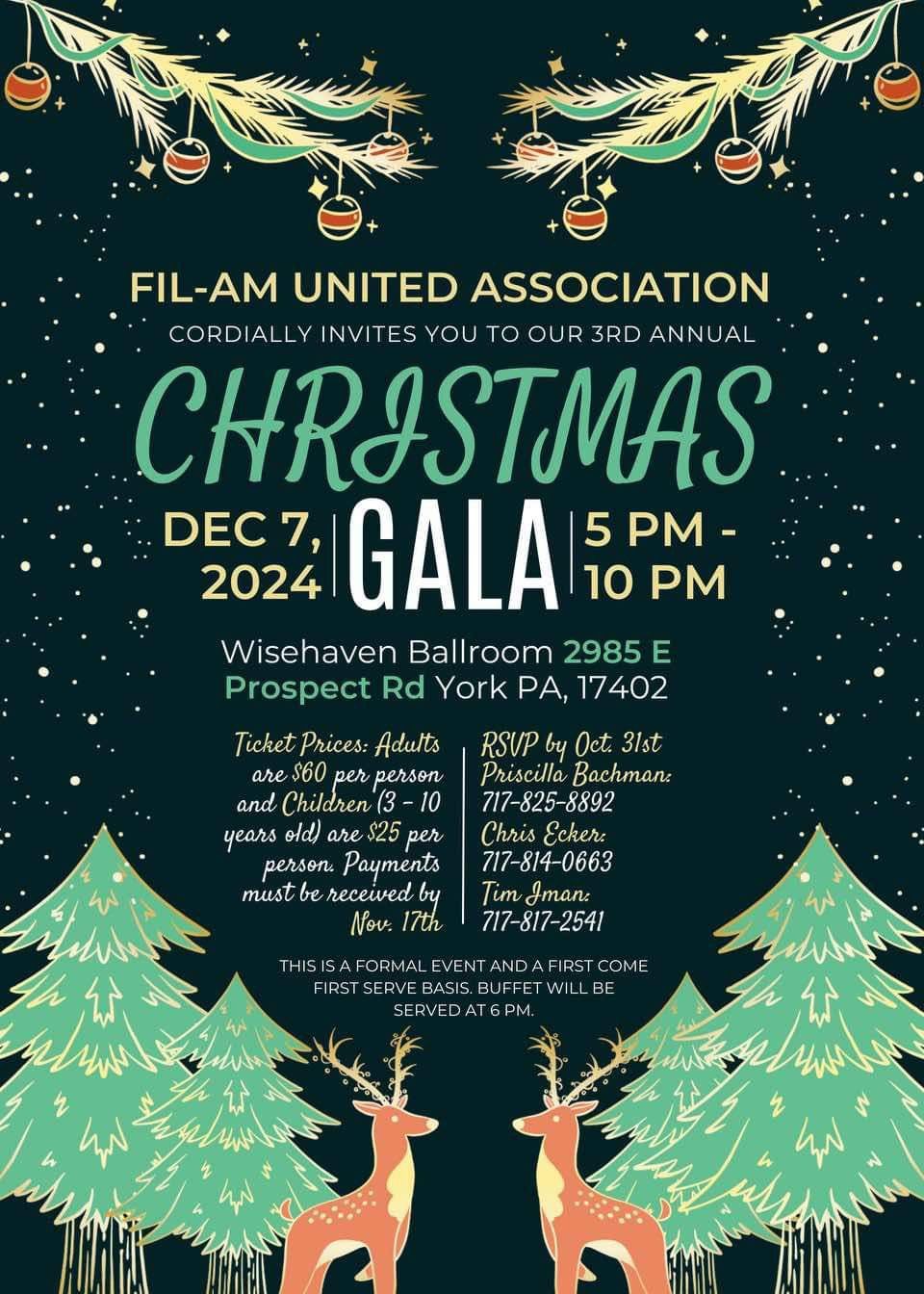 Our 3rd Annual Christmas Gala