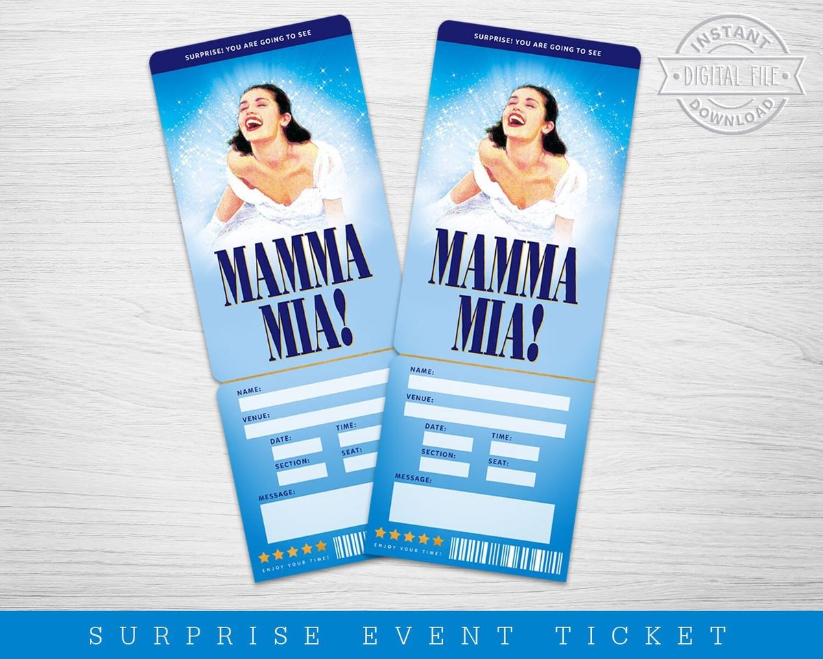 Mamma Mia! at Paramount Theatre Seattle