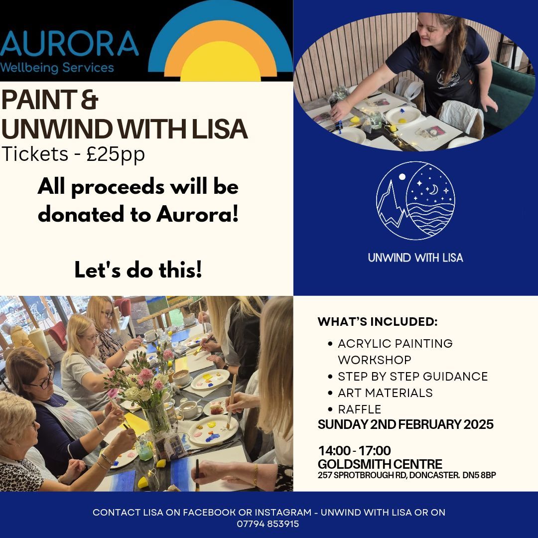 Aurora Wellbeing Paint & Unwind