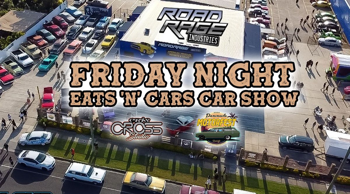 Friday Night Eats 'N' Cars Car Show Xmas addition 