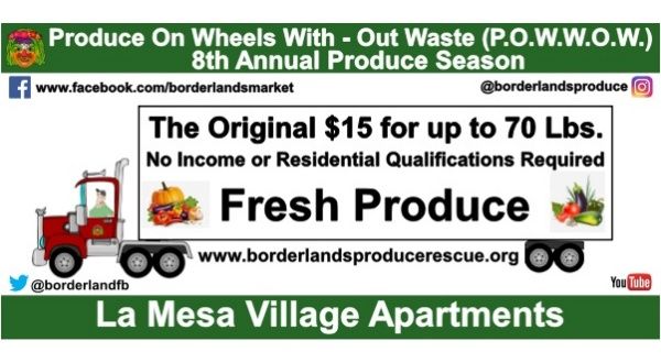 Produce On Wheels - La Mesa Village Apartments (Mesa)