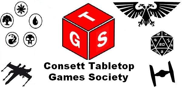 Consett Tabletop Games Society Meet Up October 27th