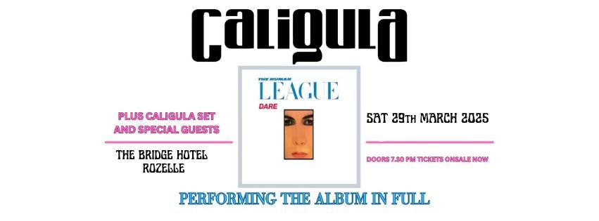 CALIGULA plays THE HUMAN LEAGUE - Dare