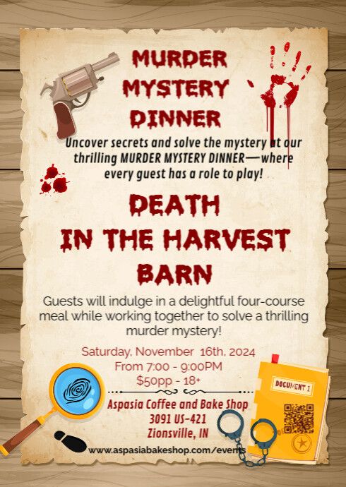 SOLD OUT! Murder Mystery Dinner