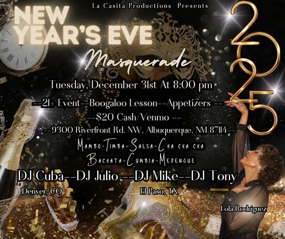 New Year's Eve Masquerade 2025