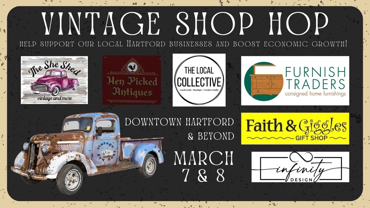 Vintage Shop Hop in Hartford