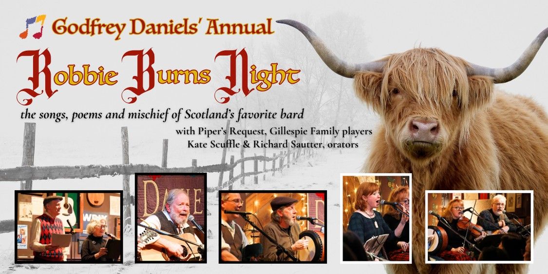 Robbie Burns Night \u2013 The Songs, Poems & Mischief of Scotland's Favorite Bard!