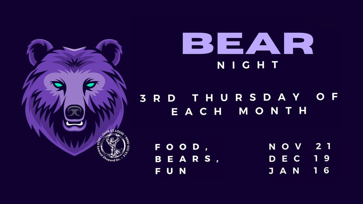 Bear Night at Club Stl