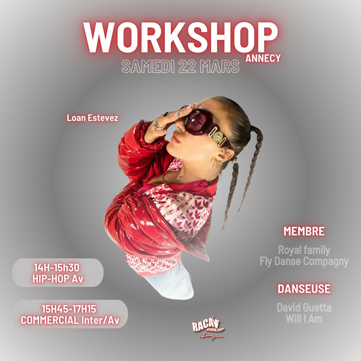 WORKSHOPS avec Loan \u00e0 ANNECY 