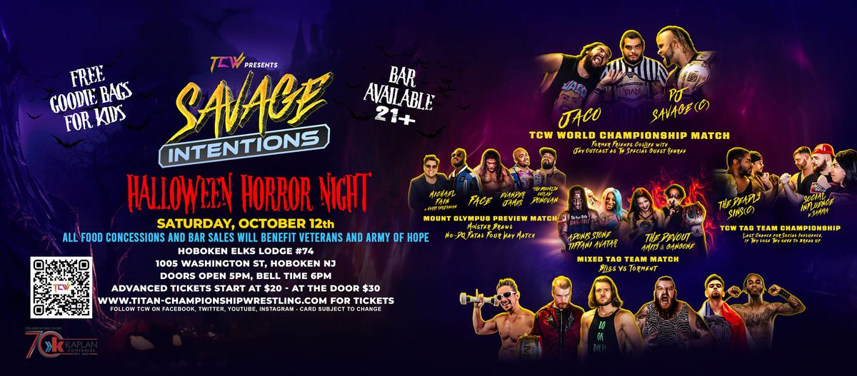 Titan Championship Wrestling presents Savage Intentions