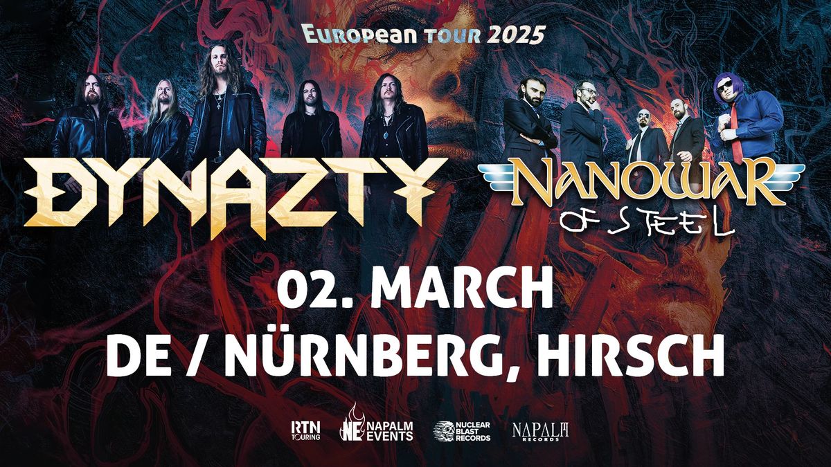 Dynazty - Nanowar of Steel + support @ N\u00fcrnberg - Hirsch