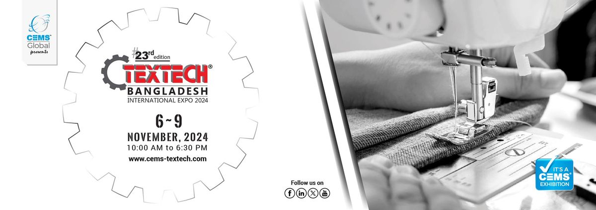 23rd Textech Bangladesh International Expo 2024