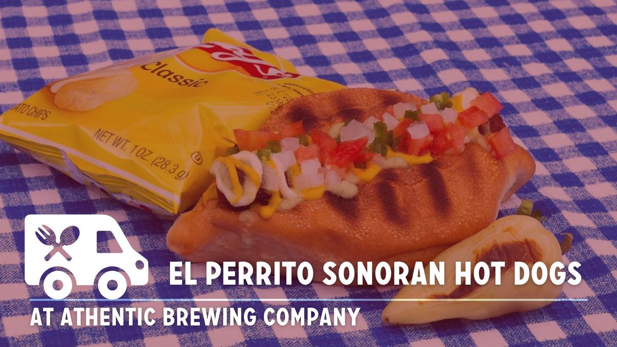 El Perrito Sonoran Hotdogs at Athentic Brewing Co.