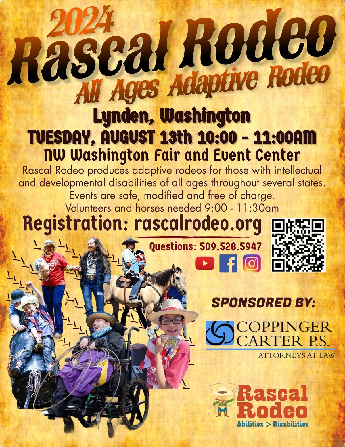 Rascal Rodeo's Adaptive Rodeo - Lynden, Washington