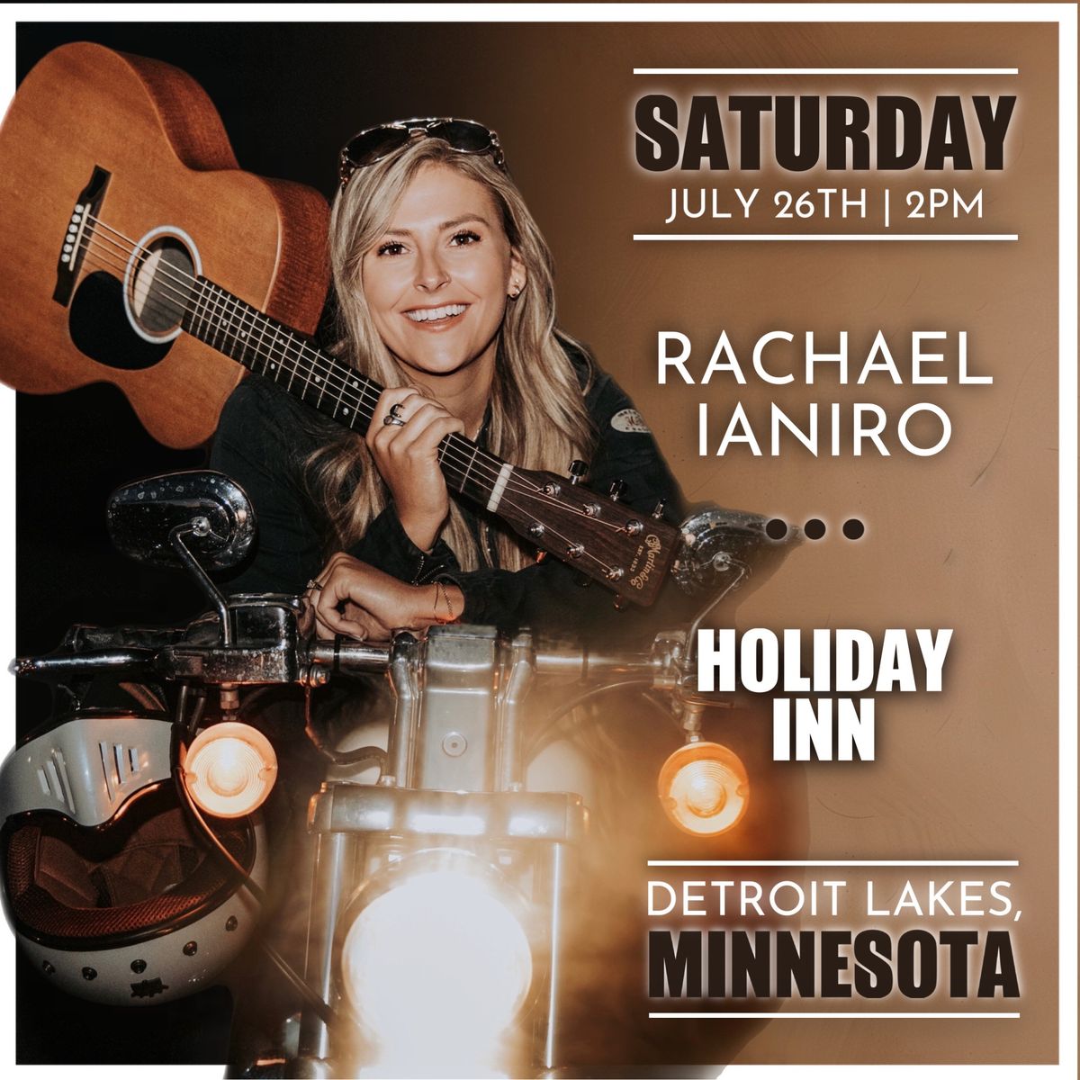 Rachael Ianiro live at Holiday Inn (Detroit Lakes)