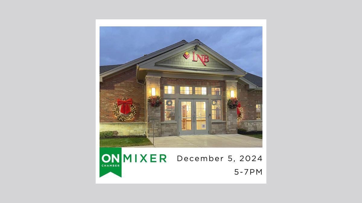 December Mixer hosted by Lyons National Bank