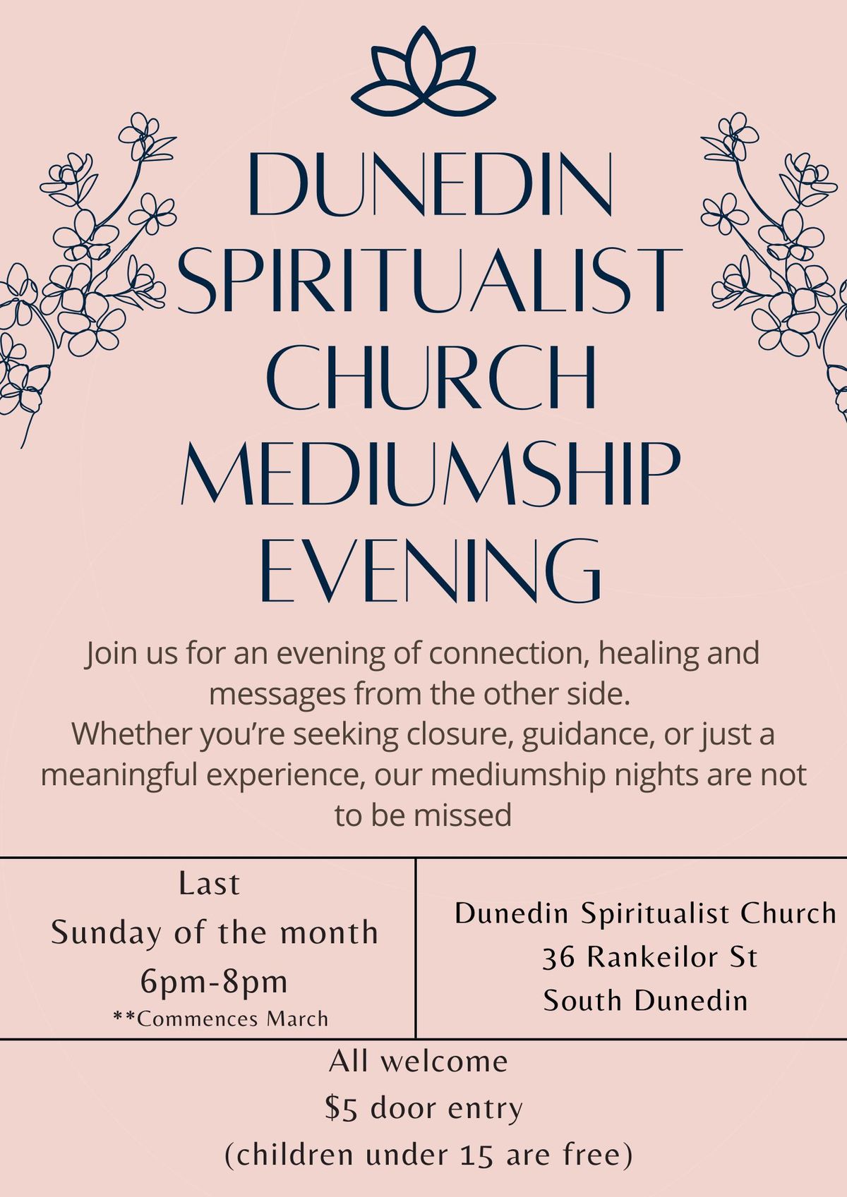 Mediumship Evening March 