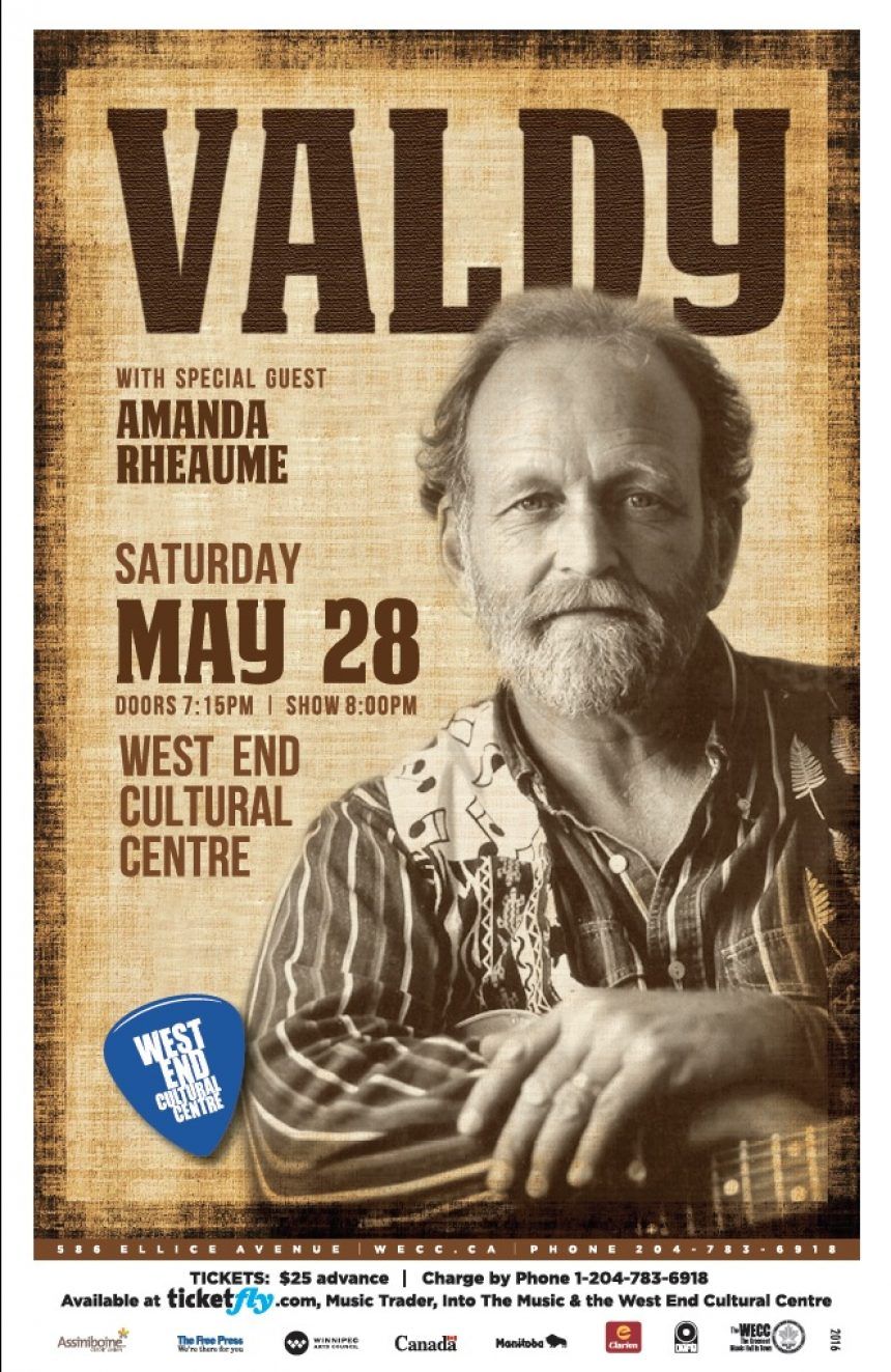 Valdy at Clarke Theatre