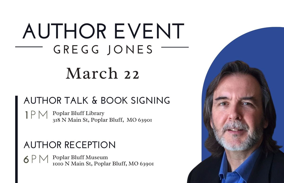 Author Event - Gregg Jones