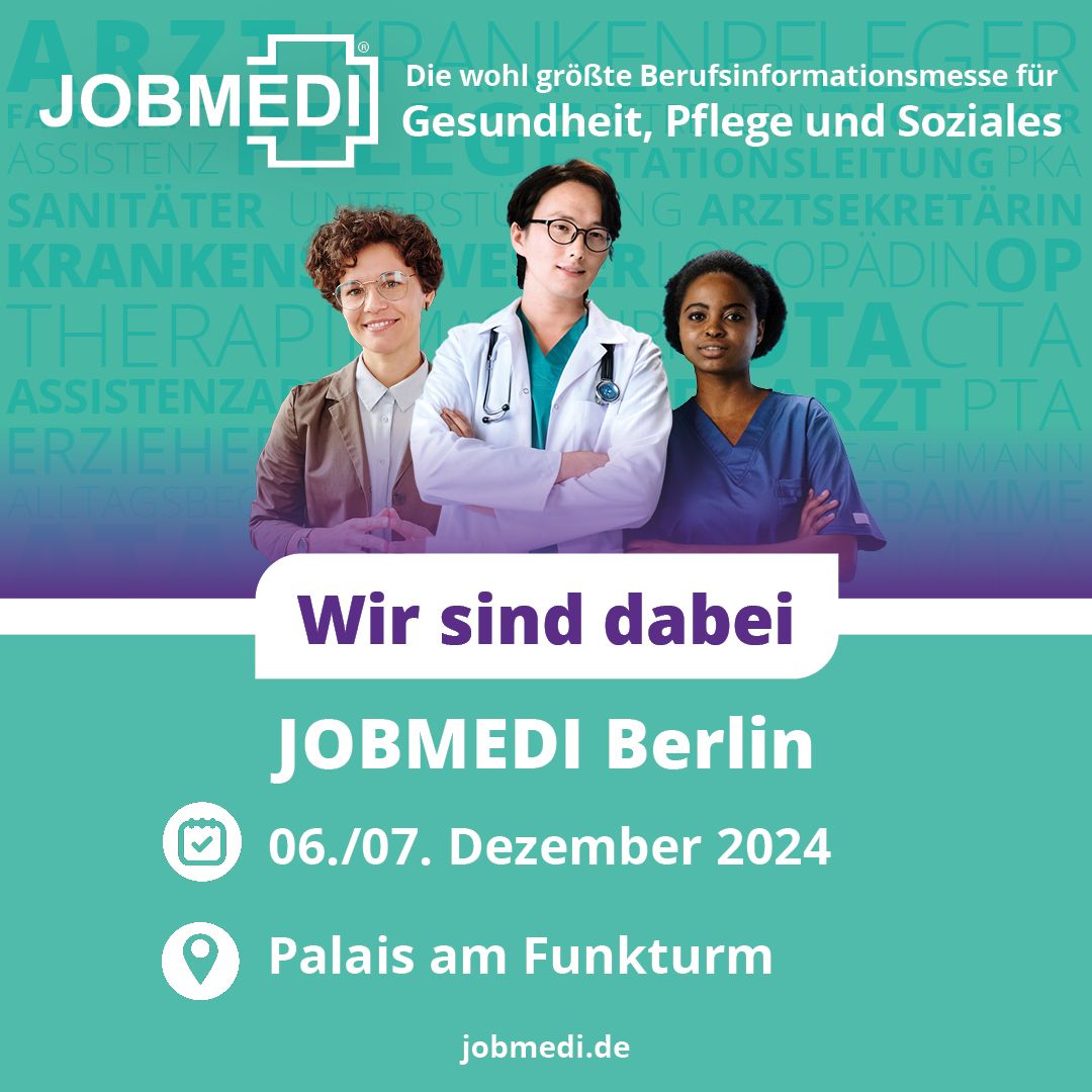 JOBMEDI Berlin | 06. und 07. Dezember 2024