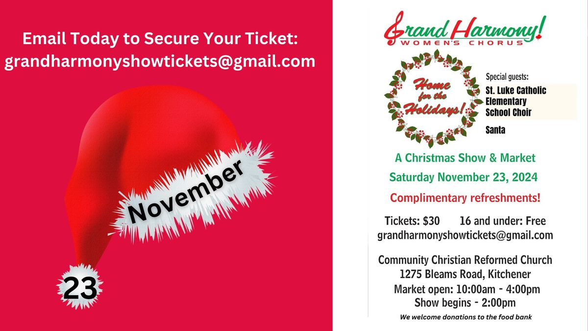 Home for the Holidays - A Christmas Show & Market!