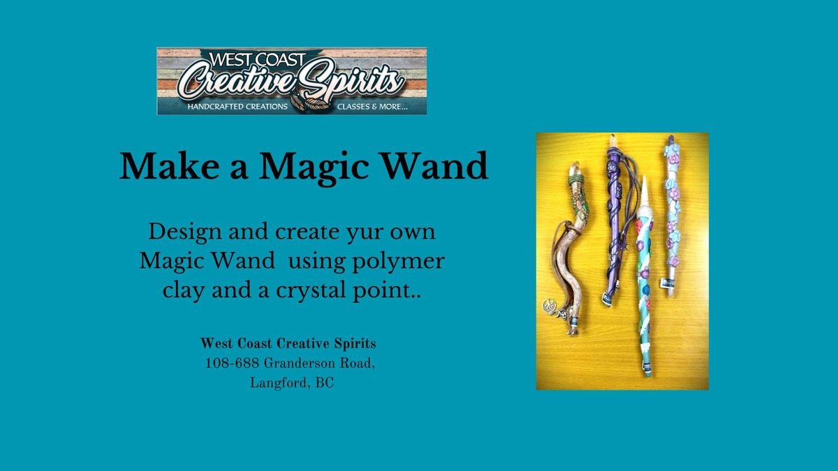 Magic Wand in Polymer Clay