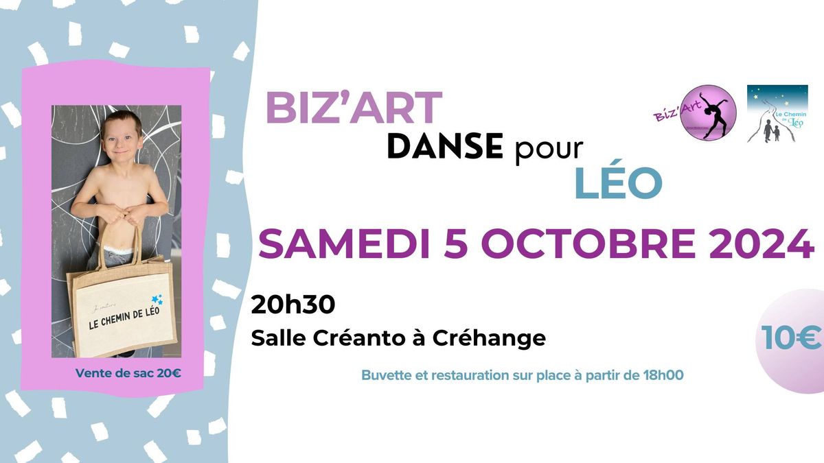 Biz'art danse pour L\u00e9o