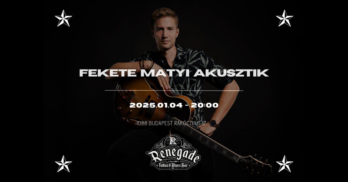 Fekete Matyi - Akusztik