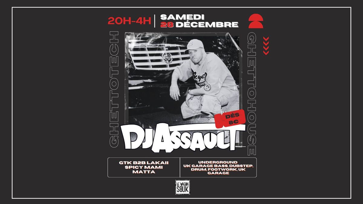 \ud83c\udfa7 DJ ASSAULT D\u00c9BARQUE AU WAGON SOUK \ud83c\udfa7