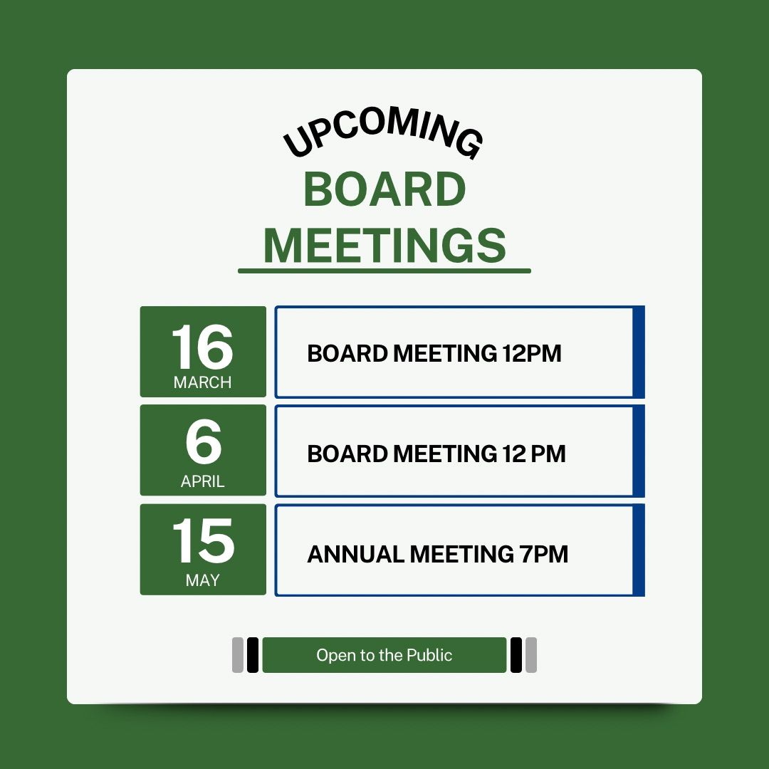 March Board Meeting 