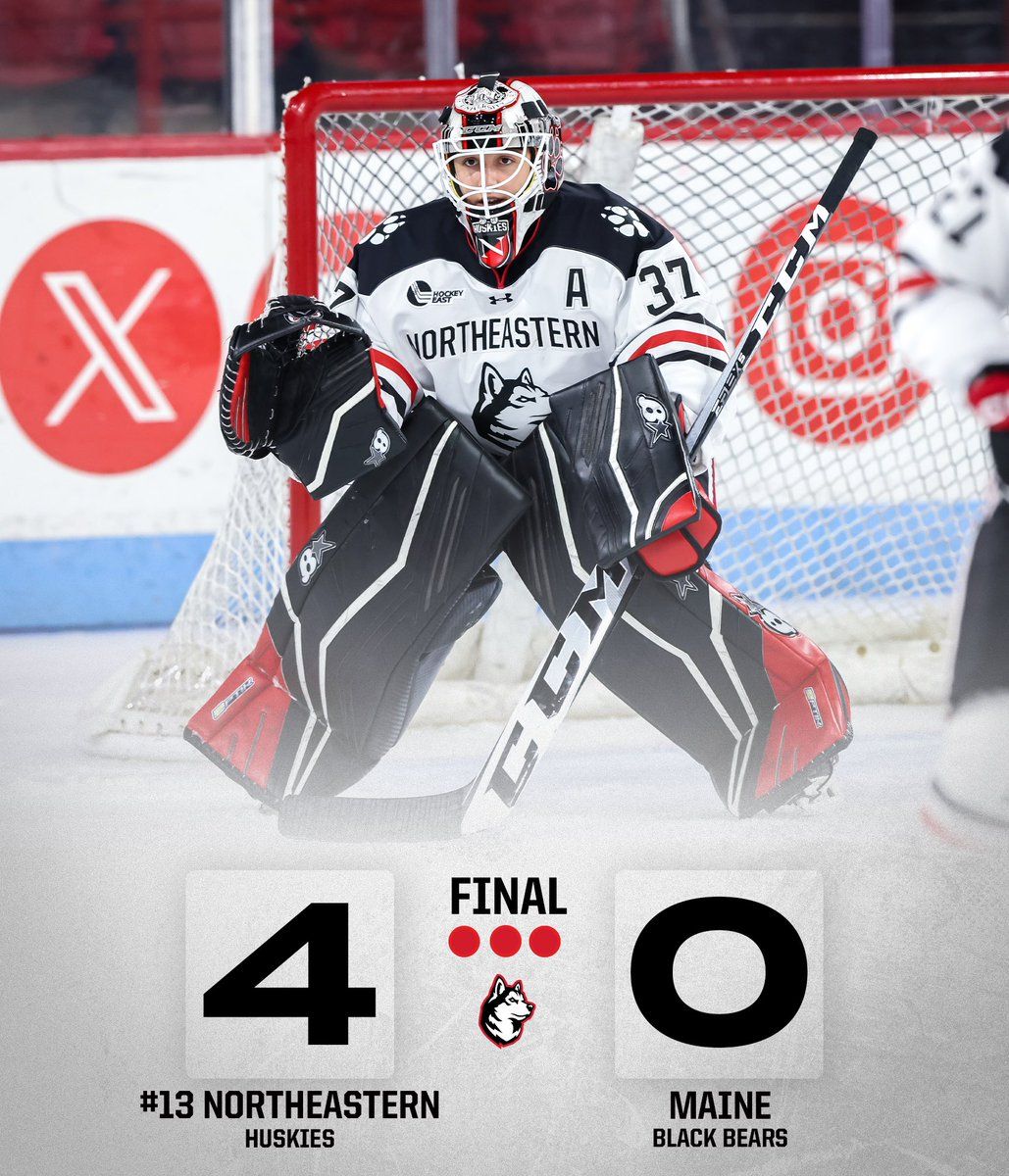 Northeastern Huskies Hockey vs. Maine Black Bears, Matthews Arena ...