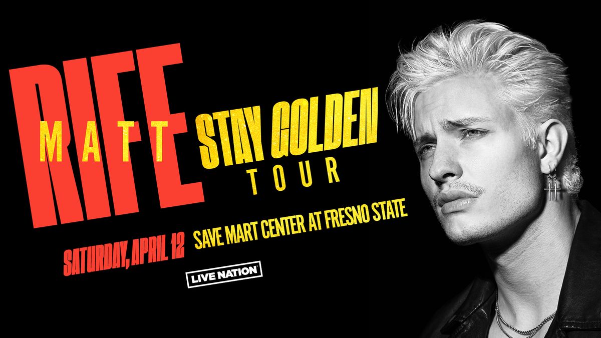 Matt Rife: Stay Golden Tour