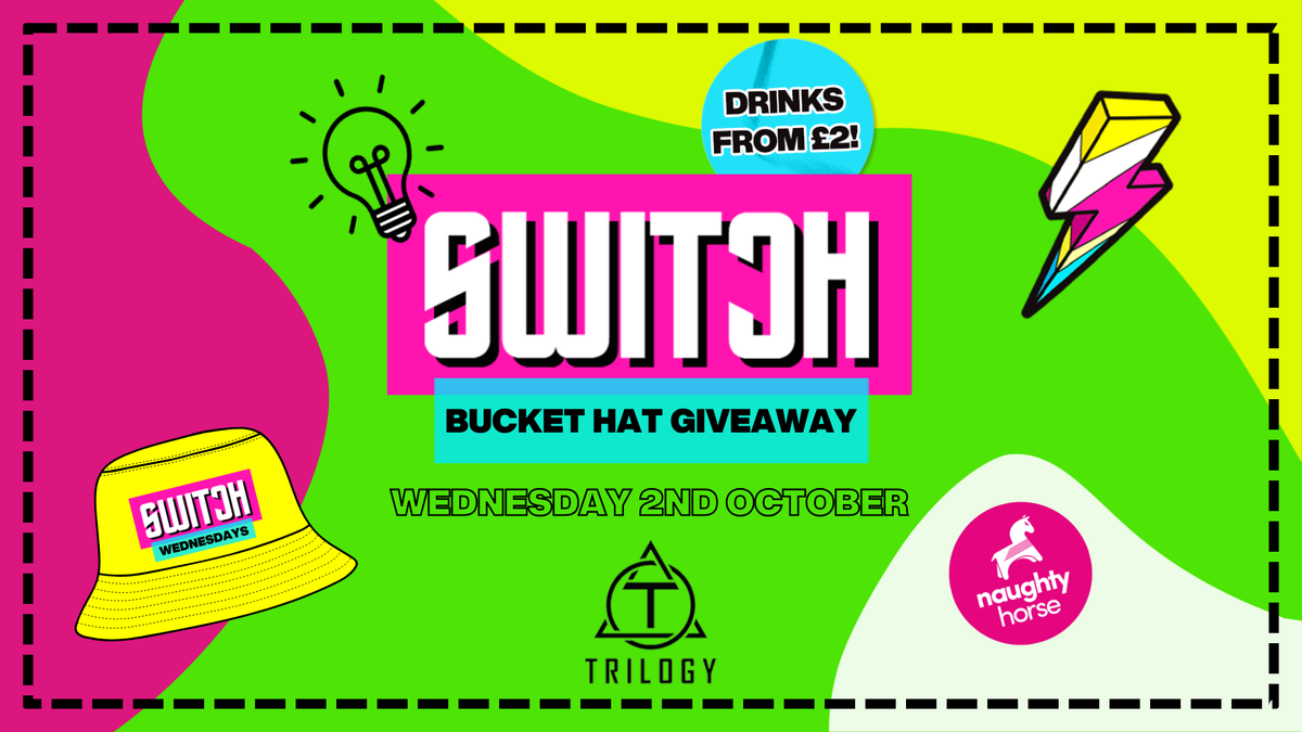 SWITCH WEDNESDAYS: BUCKET HAT PARTY! 